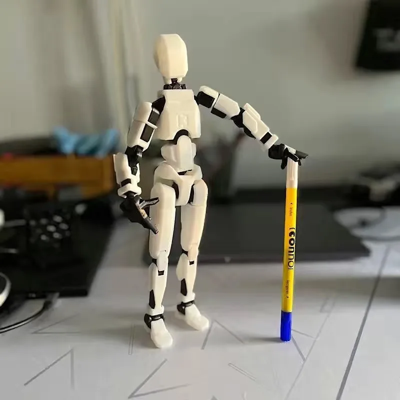 Creative Multi-Jointed Movable Shapeshift Robot Mannequin Dummy Action Model Doll Toy Kid Christmas Decora Gift