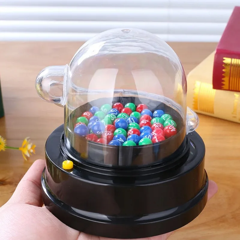 KTV Board Game Electric Lottery Machine Party Mini Lotto Games Machine Jackpot Machines for Restaurants Cafes Bar Game Supplies lottery toy machine