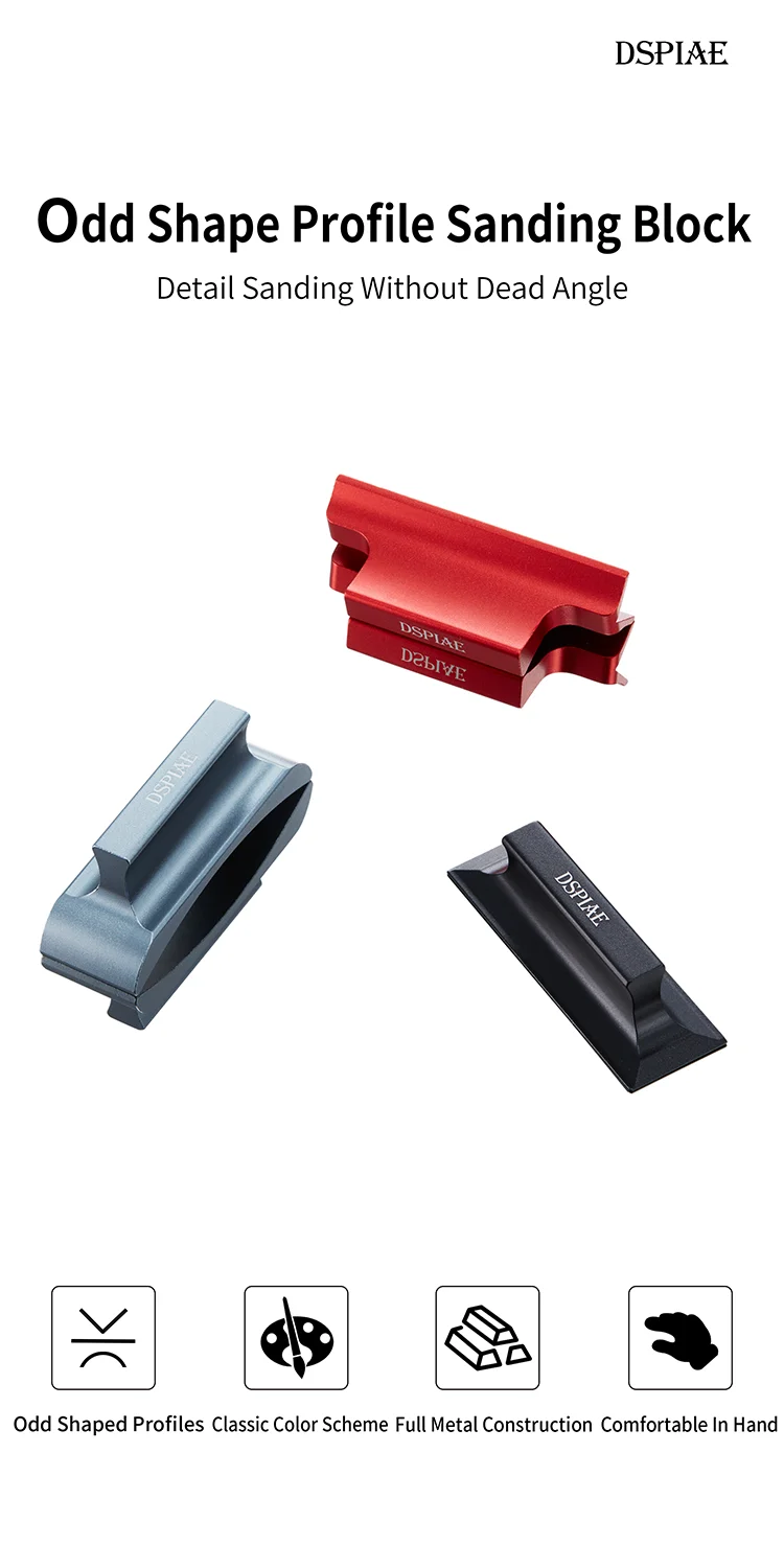 Description Picture 2 of itemDSPIAE Angled Sanding Boards Sanding Board Military Model Making Tool Assembly Retrofit Gundam Hobby DIY