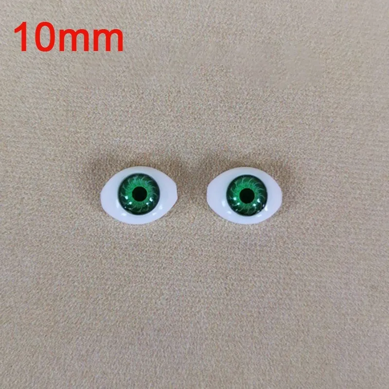 Doll Eyes Adollya Doll Accessories 3D Eyeballs Blue Green Brown 10mm 14mm 16mm Color Iris Eyes For Doll Suitable for 1/6 1/4 1/3 BJD Dolls