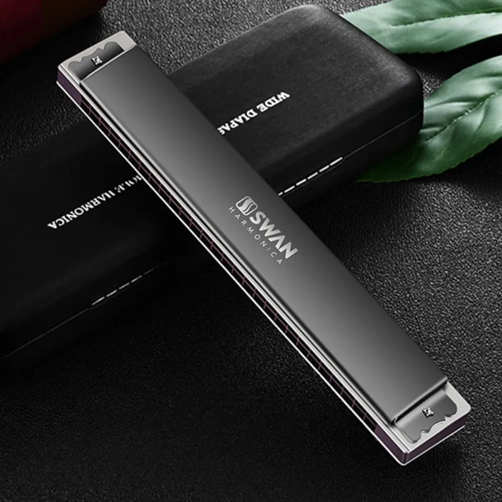 28 Holes Octave Tremolo Harmonica C Tunes Professional Mouth Harmonica Musical Instruments Adult Children Harp Mouth with Case