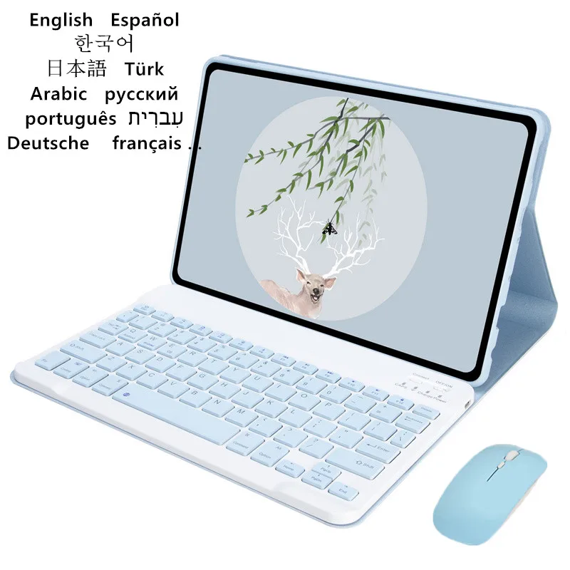 

Case For Tablet OPPO Pad 2022 Keyboard Magnetic Cover For OPPO Pad Tablet 11 inch 2022 Korean Spanish Japanese Keyboard
