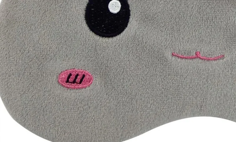 HANRIVER Shading female cute cartoon blindfold sleep an icepack hot compress eye patch to alleviate eye fatigue