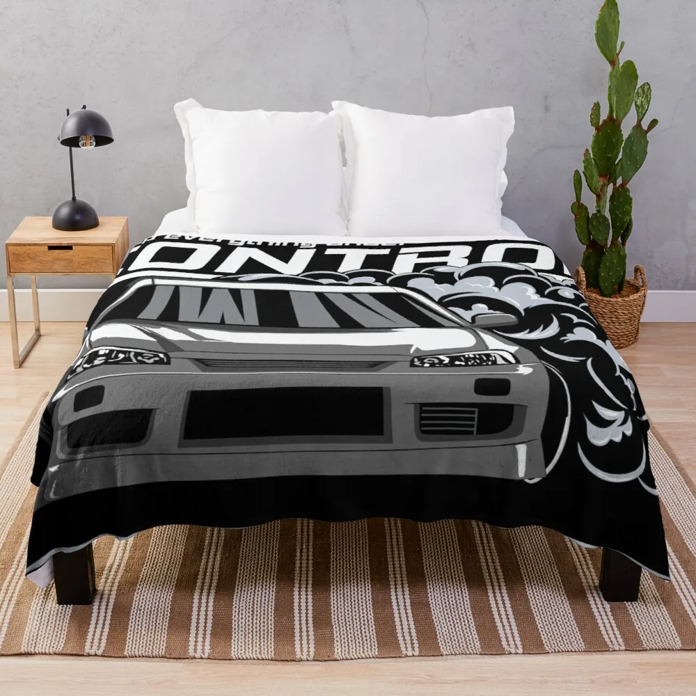 

Keep everything under control (gray) Throw Blanket Blanket Luxury Heavy Blanket