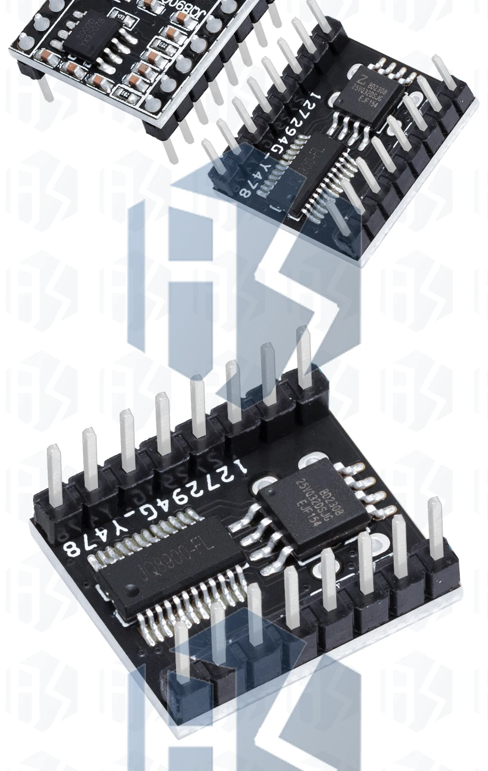 JQ8900 JQ8400 JQ6500 Sprachmodul Wiedergabe Serielles Sprachübertragungs- und Erkennungsmodul Angepasstes Sprachchip-Steuermodul JR6001 – Detail 17