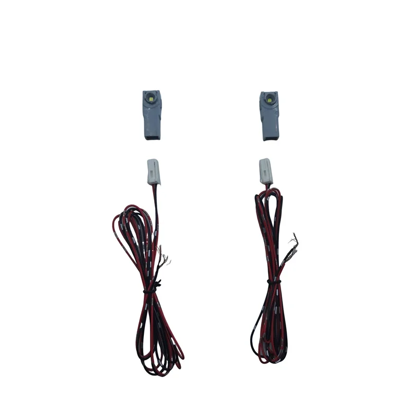 2Pcs LED Fuß lampe Mit Draht Für Toyota Mazda Subaru Yaris Camry Corolla Innen Licht Fuß Licht Illuminator Stecker – Detail 7