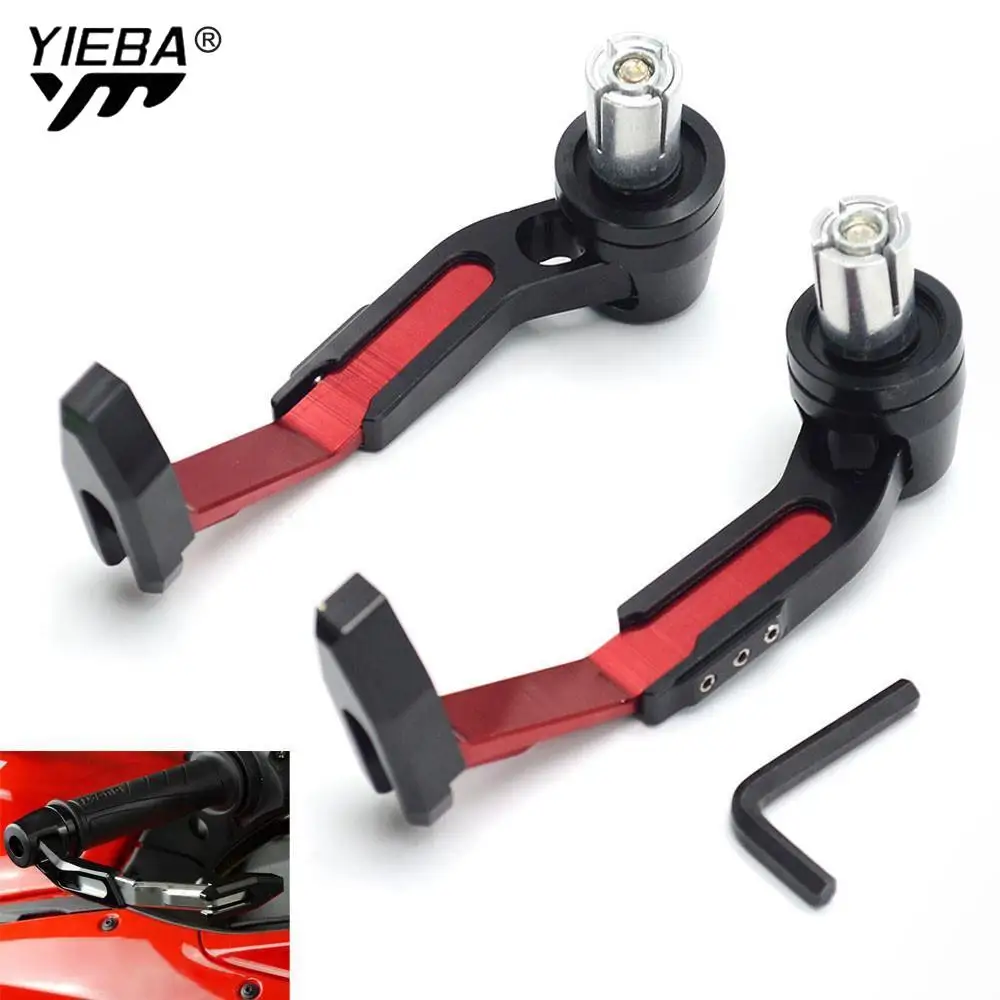 Motorcycle Brake Clutch Lever Hand Guard Falling Protector For Kawasaki