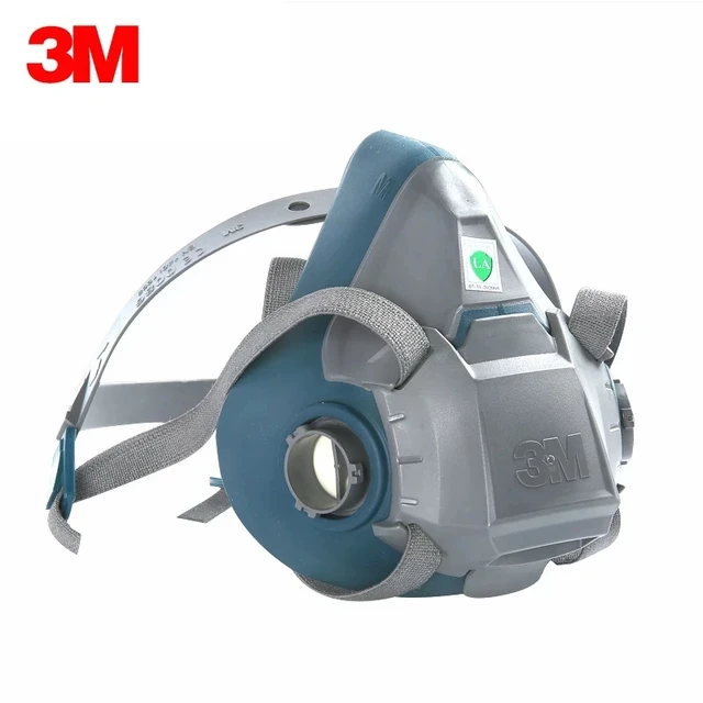 3m 6502/6502QL Half Face Respirator Spray Formaldehyde Protection Rugged Comfortable Reusable Respirator Genuine 2