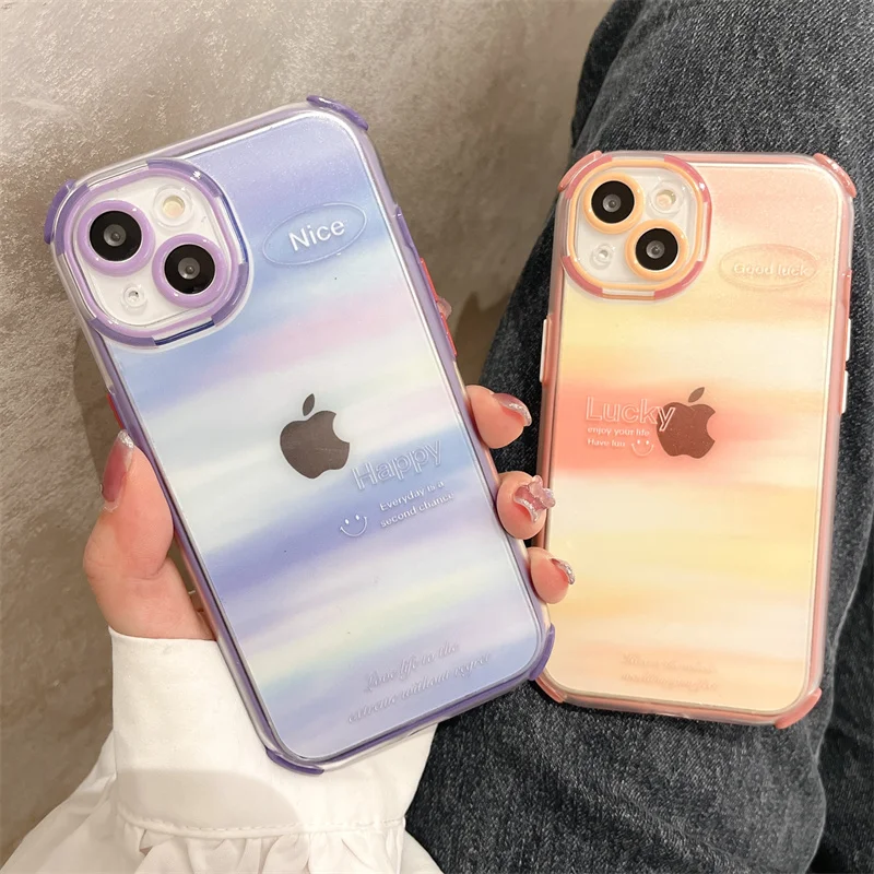 Case Iphone 11 Pro Max Clouds  Silicon Lens Protection Cover - Clear Phone  Case - Aliexpress