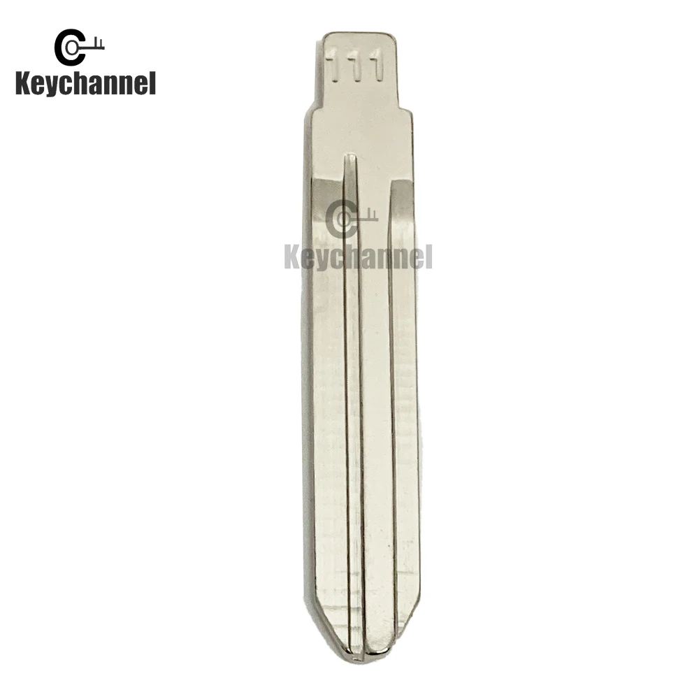 10PCS โลหะ #111 Blank Car Key สำหรับ KD VVDI Remote สำหรับ Subaru XV Legacy Forester Outback Impreza tribeca Isuzu LISHI TOY43R 2