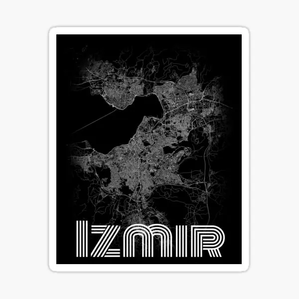 

Izmir From Space Shooting Sticker Sticker Bonding 19 CM