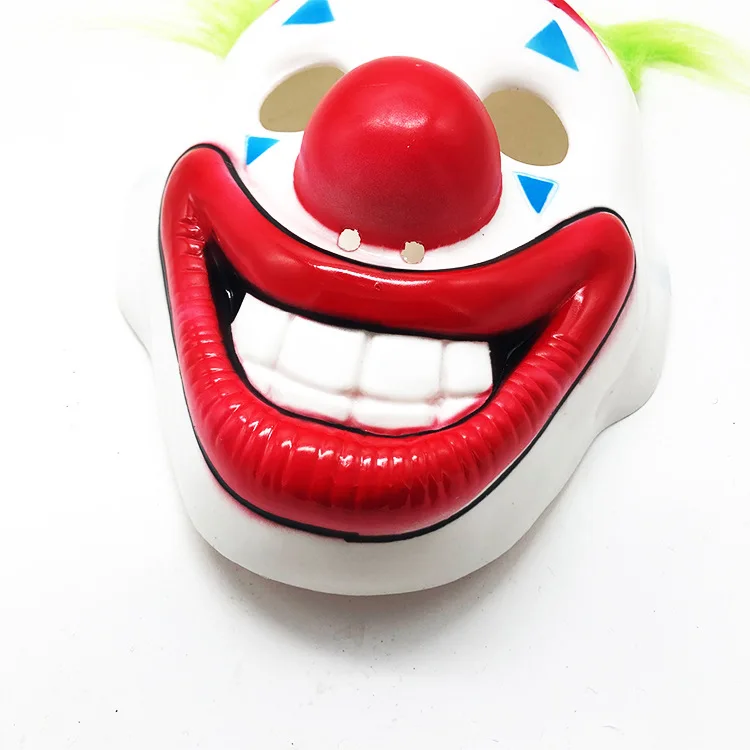 2022 Joker Origin Film Clown Joker Maske Cosplay Joaquin Phoenix Arthur Fleck Halloween Masken – Detail 4