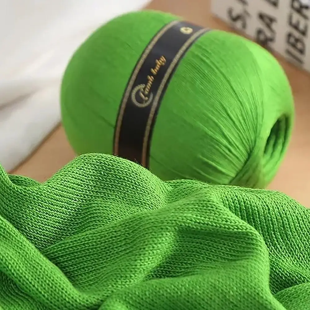 Soft Pure Silk Silk Cotton Yarn Thin Lace Knitting Supplies Crochet Yarn Hand Knitting Yarn For Crocheting Knit Sweater Shawls 2