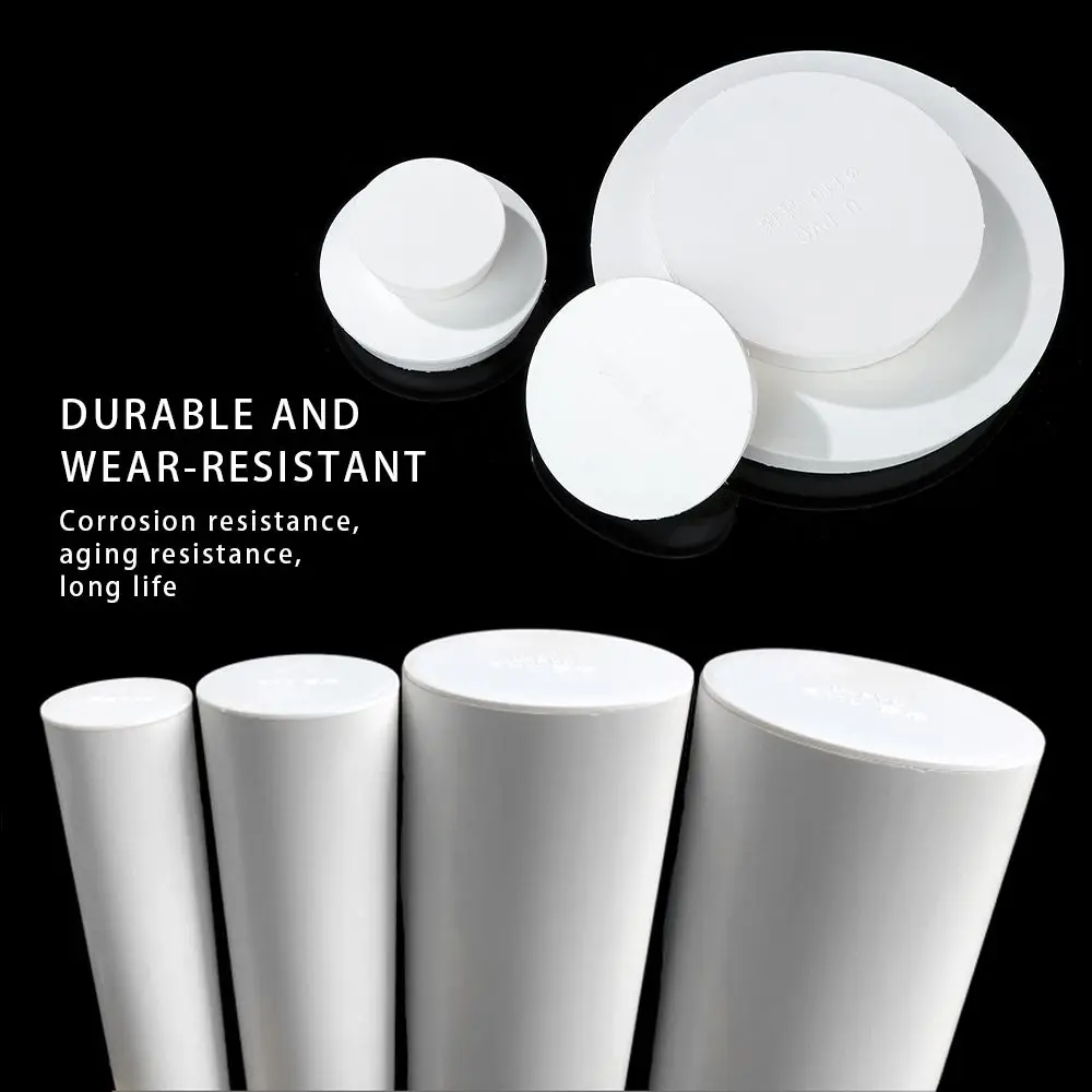 3/5/10pcs PVC Pipe Cap Decor Cover Fall Tube Insert Plugs Water Stop Hose End Connectors Hardware Fitting