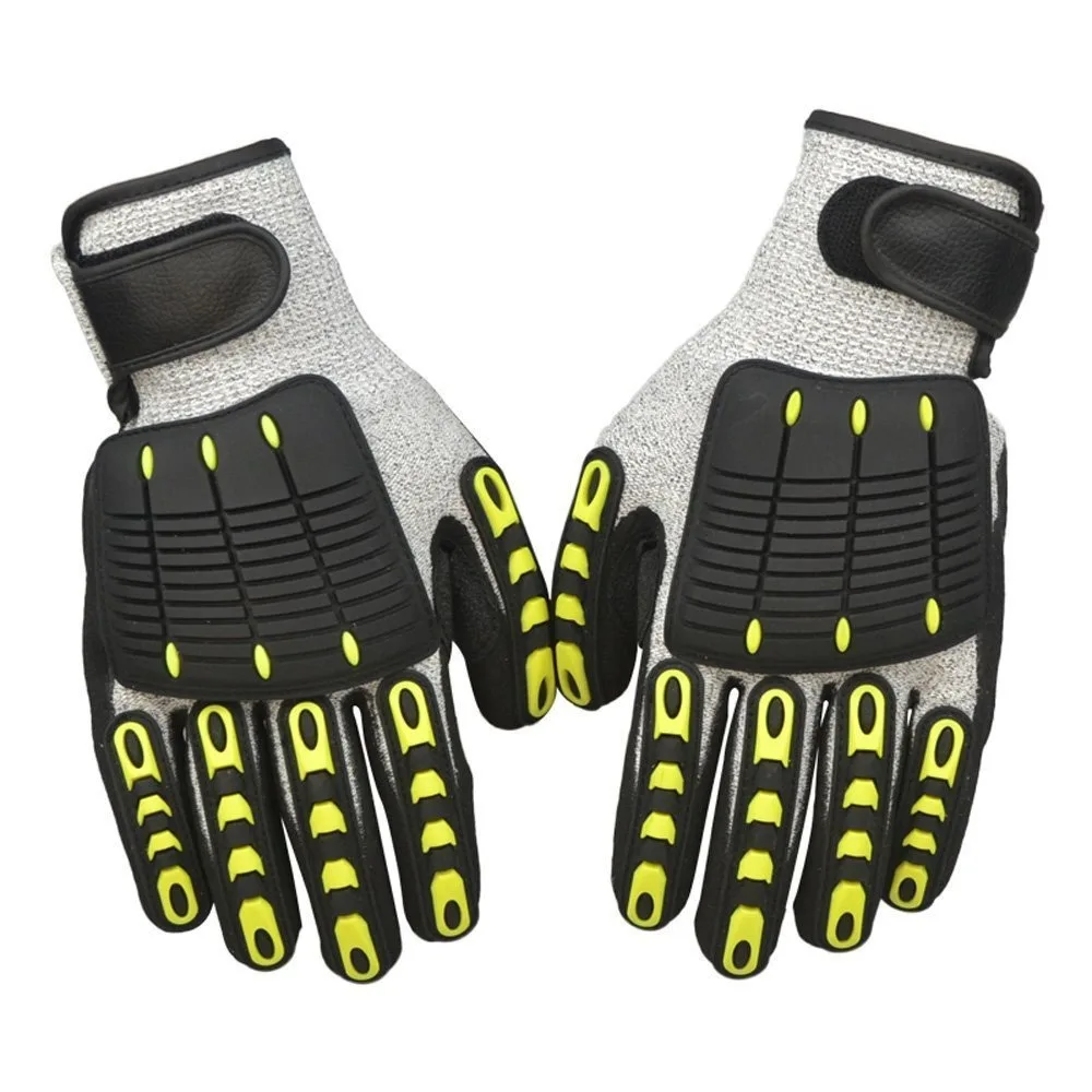 

Resistant Reducing Anti-Impact Mechanics Heavy Duty Safety Rescue Gloves