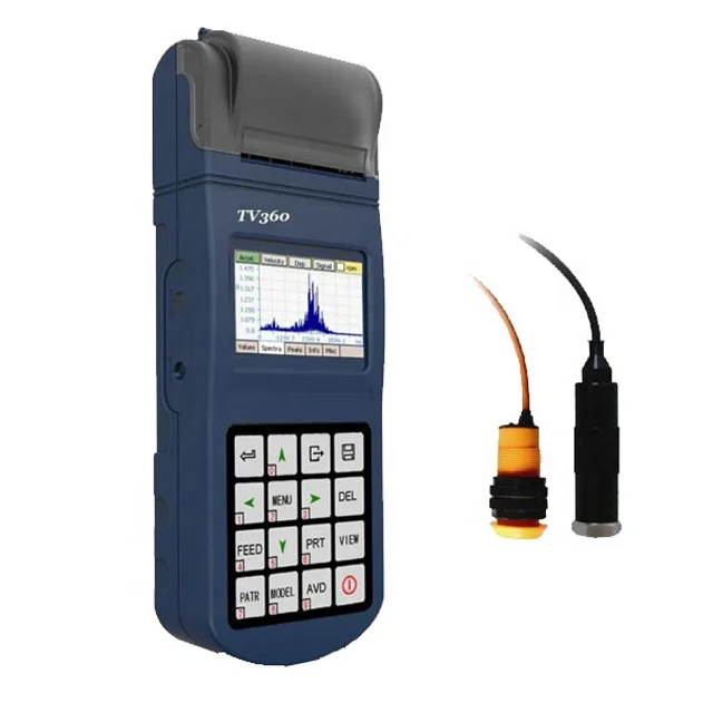 GA-3820 Portable Probe Vibration Meter Digital Velocity Vibration Analyzer 5