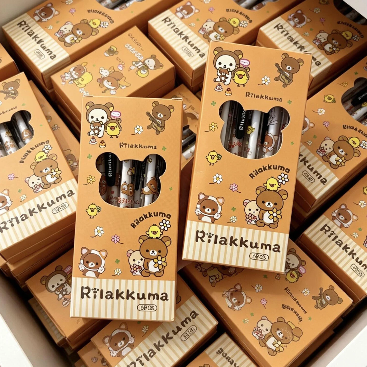 Rilakkuma Premium Click Pen with Carbon Black Ink - Ideal