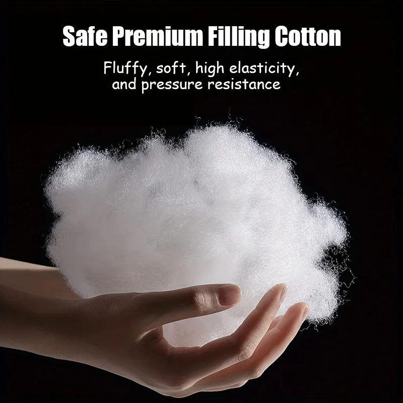 Premium polyester fiber fill soft pillow filler stuffing stuffed animals toys cloud decorations machine-washable