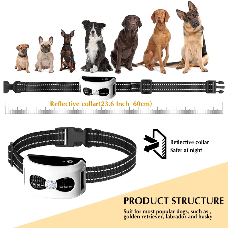 2 IN 1 Wireless Dog Fence System & Training Collar for pet dog training collar