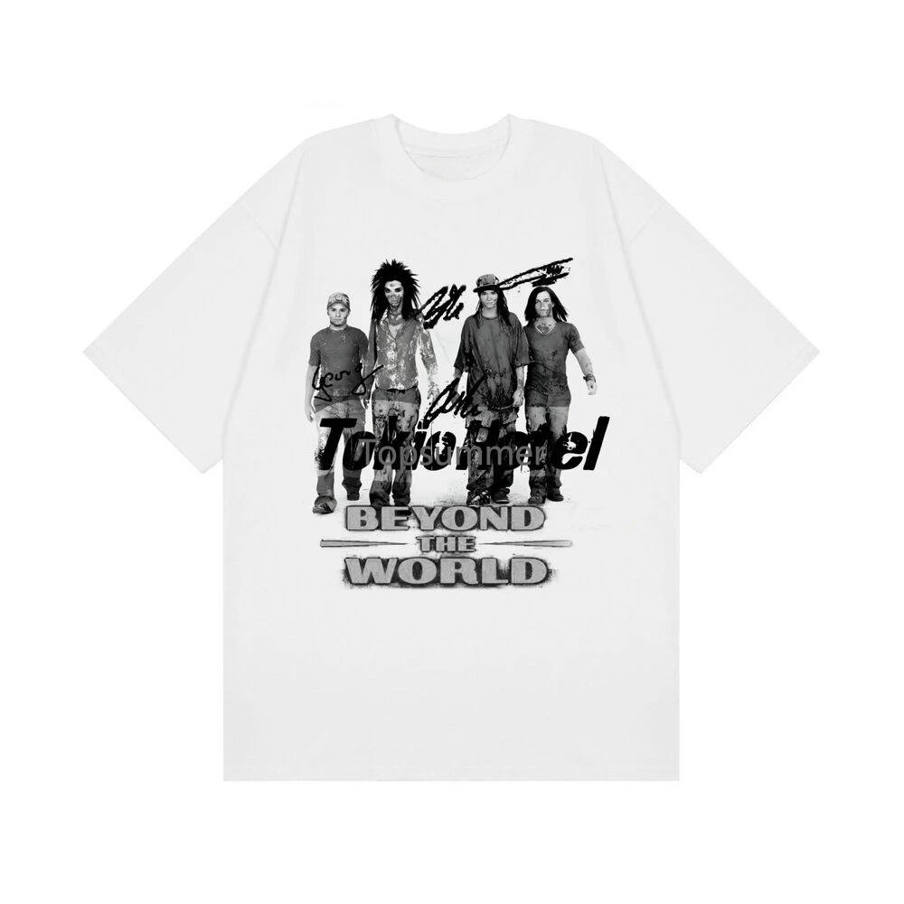 

Hot Tokio Hotel Band Shirt Short Sleeve Men S-4Xl Tee U92