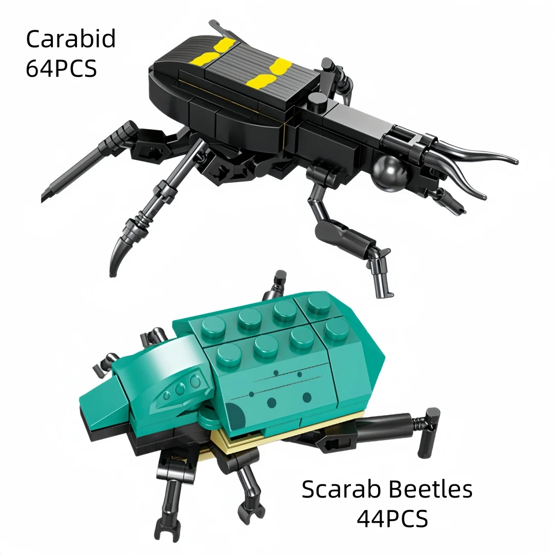 KNEW BUILT Spider Scorpion Centipede Trilobite Bausteinspielzeug – exotisches Haustier, hilft Kindern, erkennt Insekten, pädagogisches Weihnachtsgeschenk – Detail 7