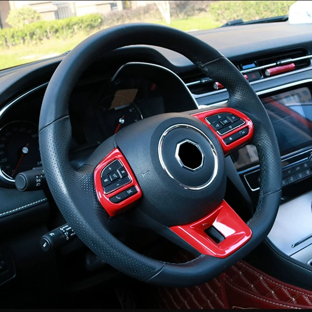 

3 шт./набор, наклейки на руль автомобиля MG5 MG6 MG HS ZS