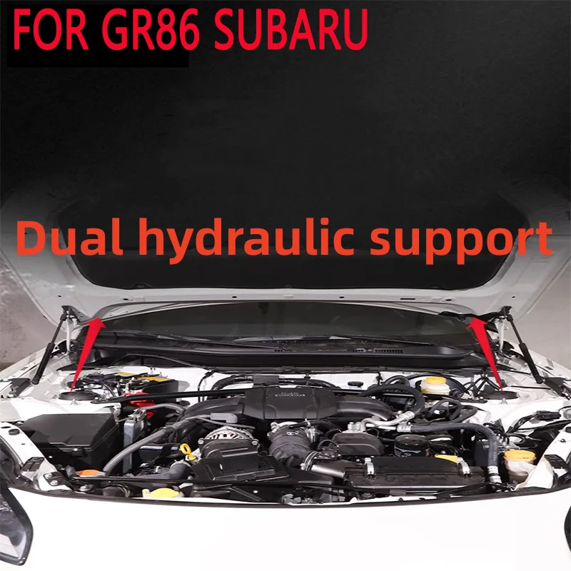 

Амортизаторы капота для Subaru BRZ, Toyota GR86 2022 2023, передняя капота автомобиля, модификация, газовые стойки, подъемные опоры, пружины, амортизация