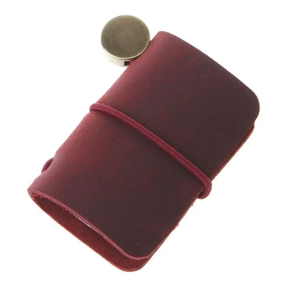 Handcrafted Leather Travel Journal with Insert Pocket – Mini Notebook and Diary