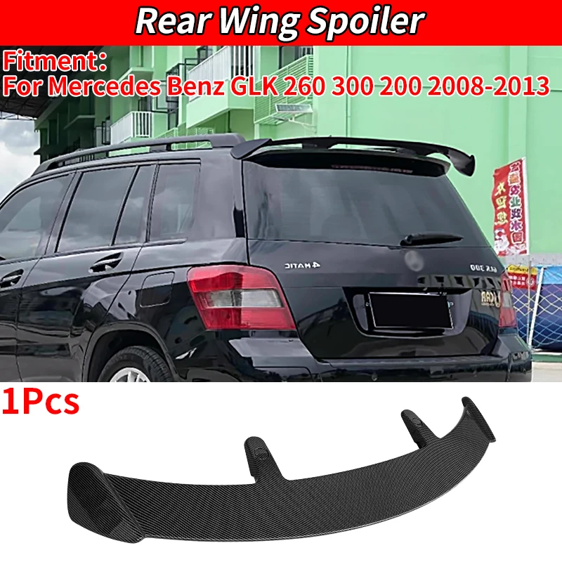 

For Mercedes Benz GL Class X164 GL350 GL400 GL450 GL550 2010-2015 2012 Carbon Fiber Tail Wing Rear Trunk Spoiler Car Styling
