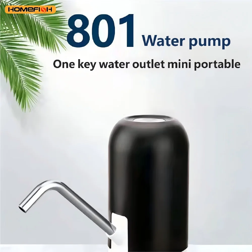 HOMEFISH Electric Water Pump Bottle