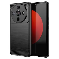 Shockproof Soft Silicone Bumper Case for Xiaomi 12S Ultra - Luxurious Protection Cover (Black)