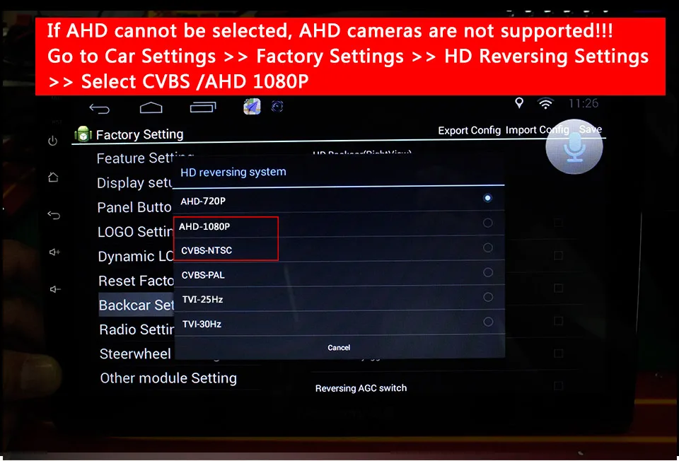 Description Picture 2 of itemSmartour HD Vehicle Rear Front Side View Camera CCD FishEye Lens Night Vision Waterproof Universal Car Reversing Back Up Camera
