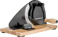 Manual Bread Slicer, Classic Hand Crank Home Bread Slicer (Black) 11.75 Inch by 8 Inch 1