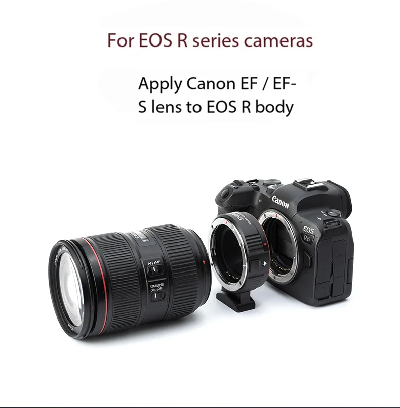 Canon R6 Lens Adapter Canon R6 Mark Ii Meike Metal Lens Adapter EF