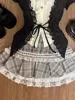 Japanese Kawaii Lolita Elegant 2 Piece Set Women Y2k Patchwork Vintage Kawaii Mini Skirt Suits Female Lace-up Chic Clothing 2024 3