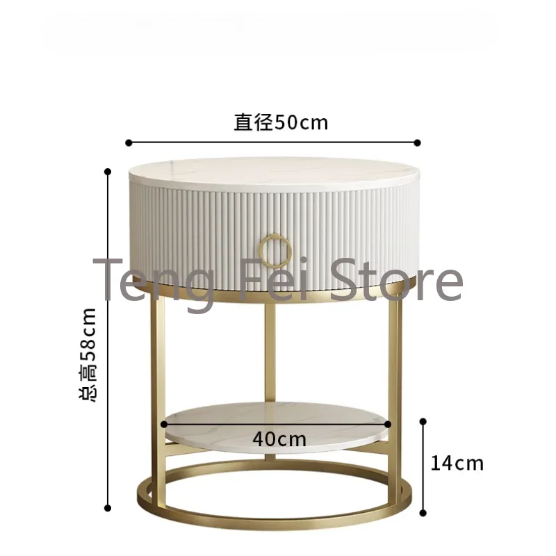 Drawers Bedroom Nightstands Dressers Nordic Modern Storage Nightstands Living Room Luxury Szafki Nocne Bedroom Furniture SR50NS