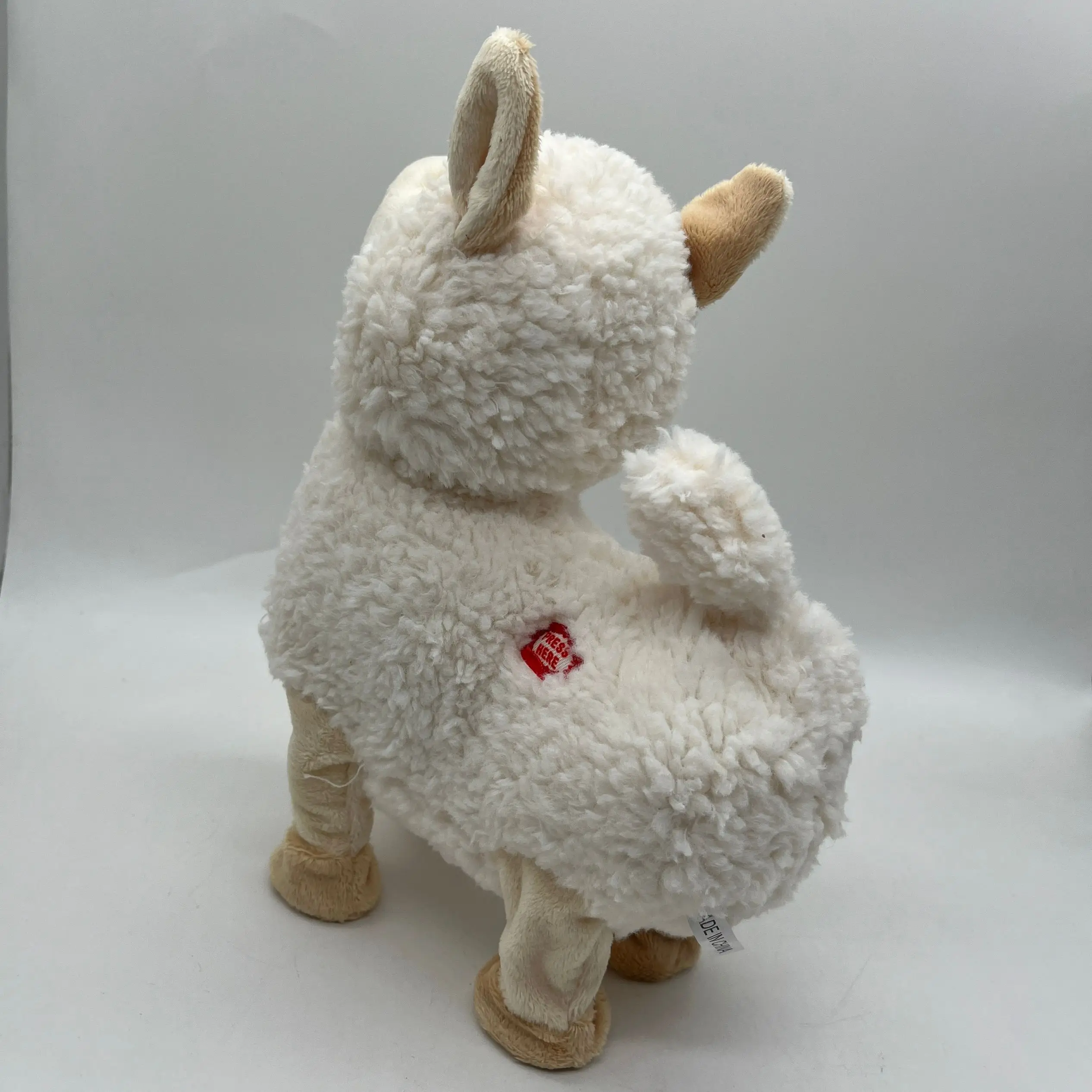 New Plush Electric Head Shaking Dance Singing Shake Butt Alpaca Children's Electric Doll Sheep New Unique Toy