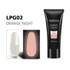 15ml Acrylic Nail Extension Gel Polish Glow in Dark Fluorescent Poly UV Builder Gel Crystal Quick Building Tip Manicure 5