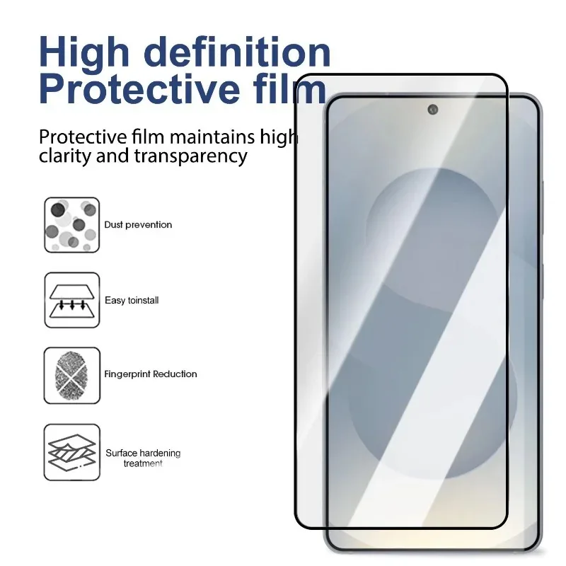 6-in-1 Tempered Glass Screen & Lens Protector - Ultra Clear, Anti-Scratch Protective Film