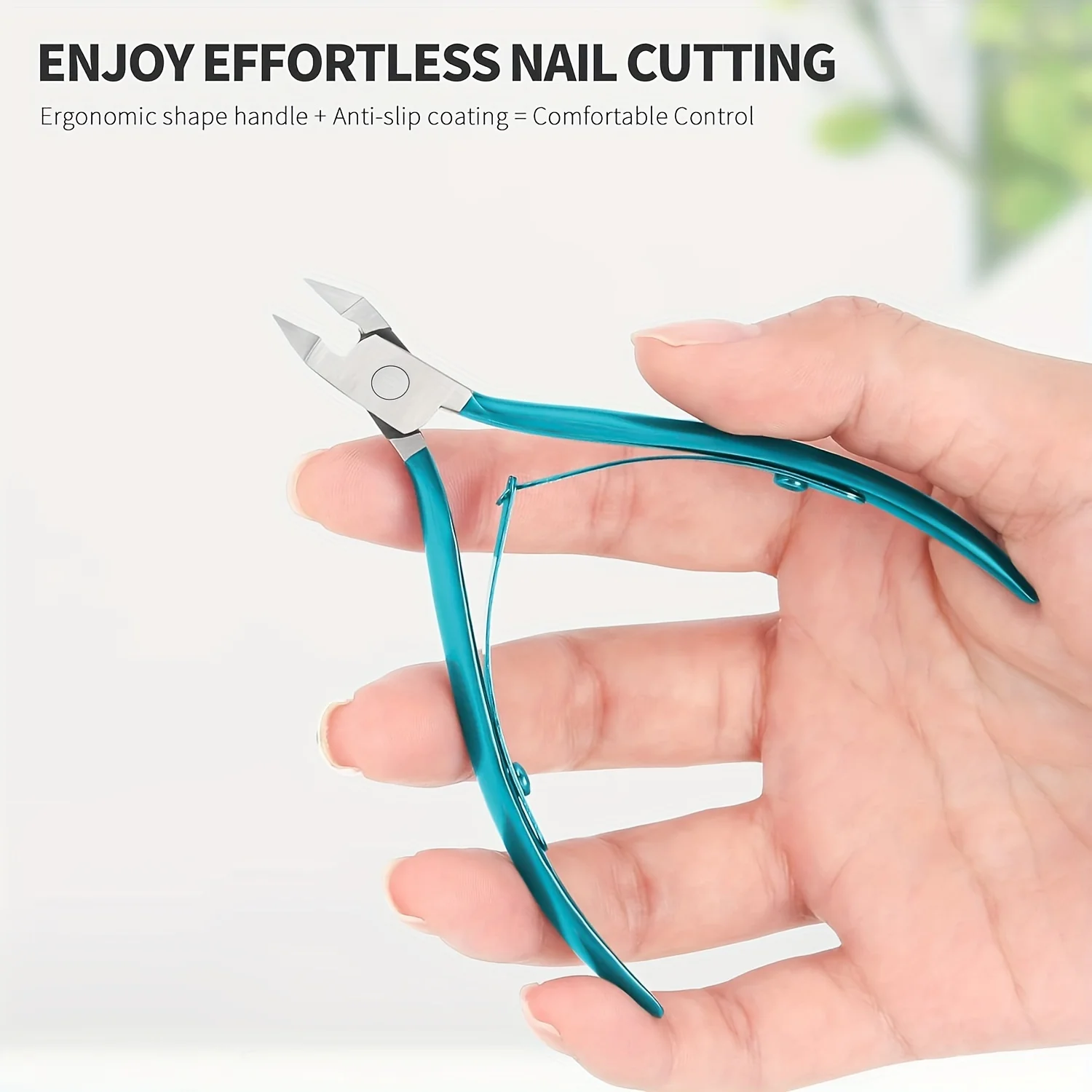 Description Picture 3 of item1Pcs Toenail Clippers For Thick Ingrown Nails Wide Opening Non-Slip Long Handle Toenail Cutter Trimmers