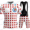 France Tour Cycling Jersey 2024 TDF Set Men Green Yellow Polka Dot Short Clothing Road Bike Shirts Suit Bicycle Bib Shorts Ropa 3