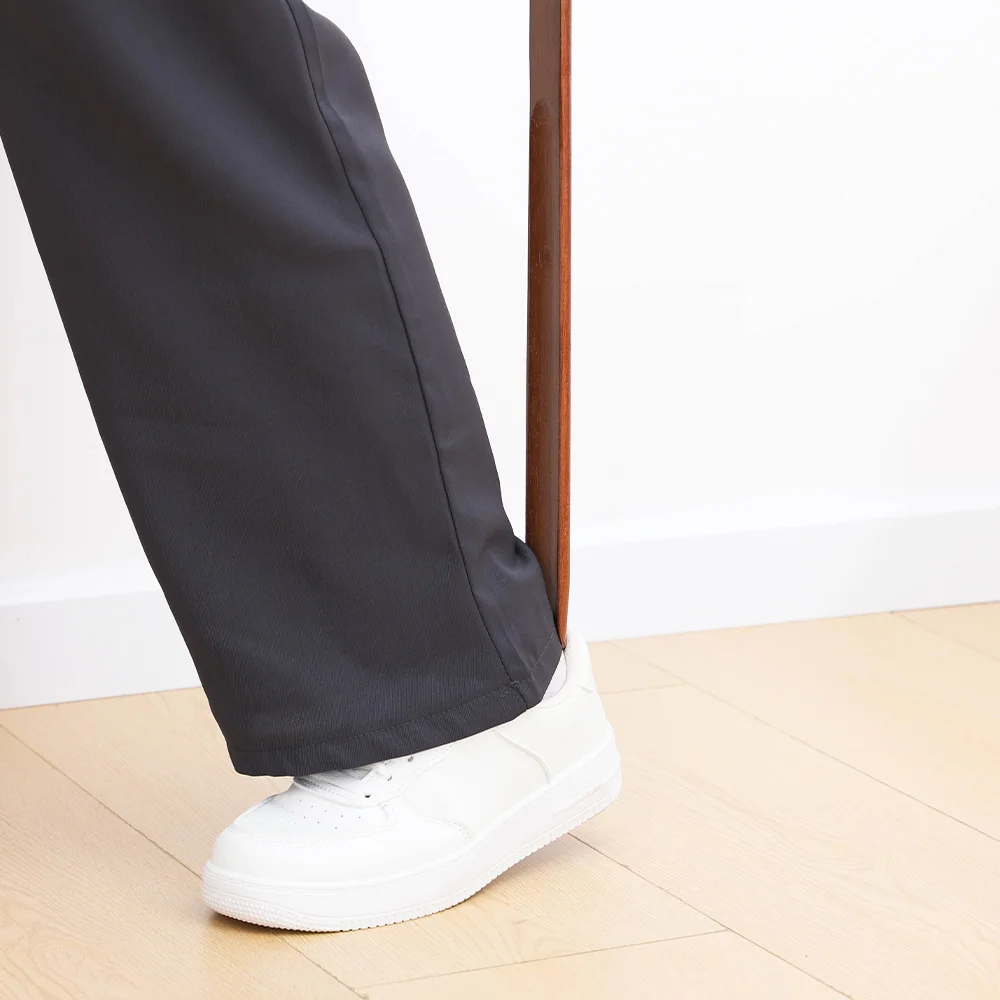 프리미엄 너도밤나무 자석 구둣주걱 55cm - 고급 디자인, 자석 흡착, 노인, 임산부, 가정용으로 이상적