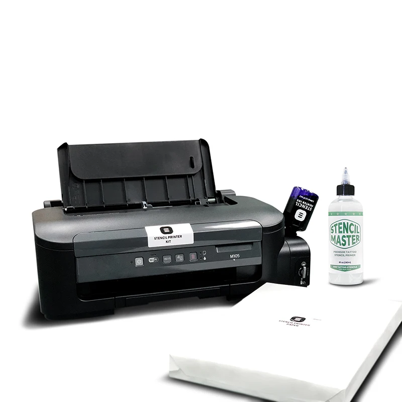 TattooStencilPrintKitIncludeInkjetPrinterTracingPaperPrinting