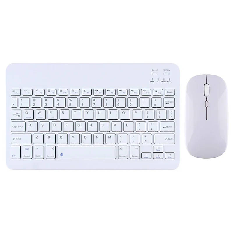10 inch Bluetooth Wireless Keyboard for Tablet ipad English Keyboard and Mouse Mini Kit for ipad Pro 12 9 Air 4 S6 Lite wireless keyboard wireless keyboard mouse tablet keyboard ipad keyboard