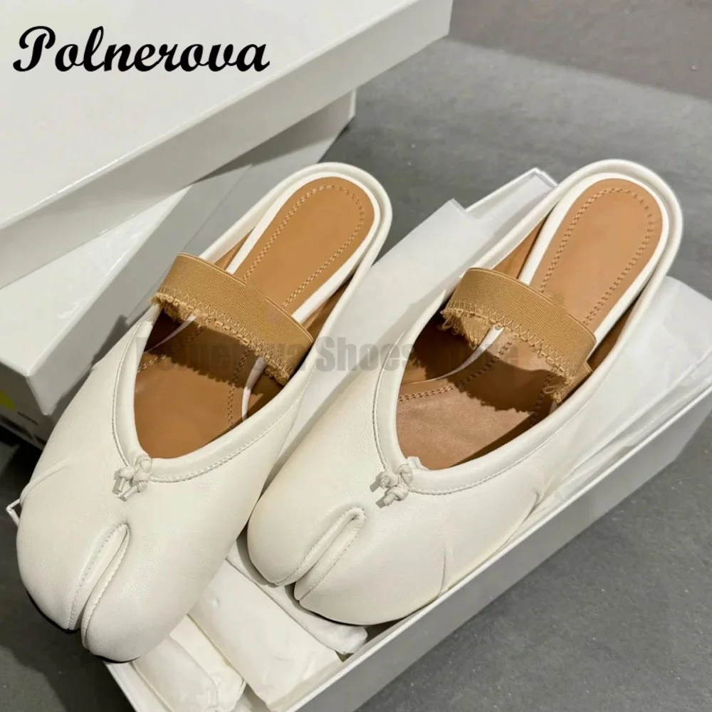 

Split Toe Flat Single Shoes Women's Sandals Ballet Mary Jane Plaid Shoes Summer Tabi Casual Shoes Zapatos Mujer 2024 Tendencia