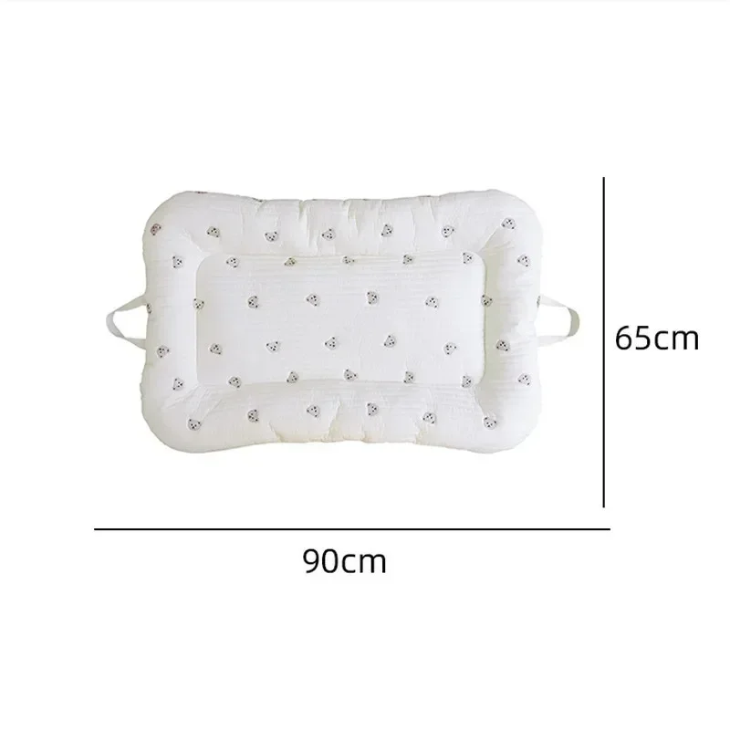 Portable Mattress with Double-sided Use 3D Breathable Mesh Mattress Portable Mattress Kindergarten Newborn Pure Cotton Quilted 6