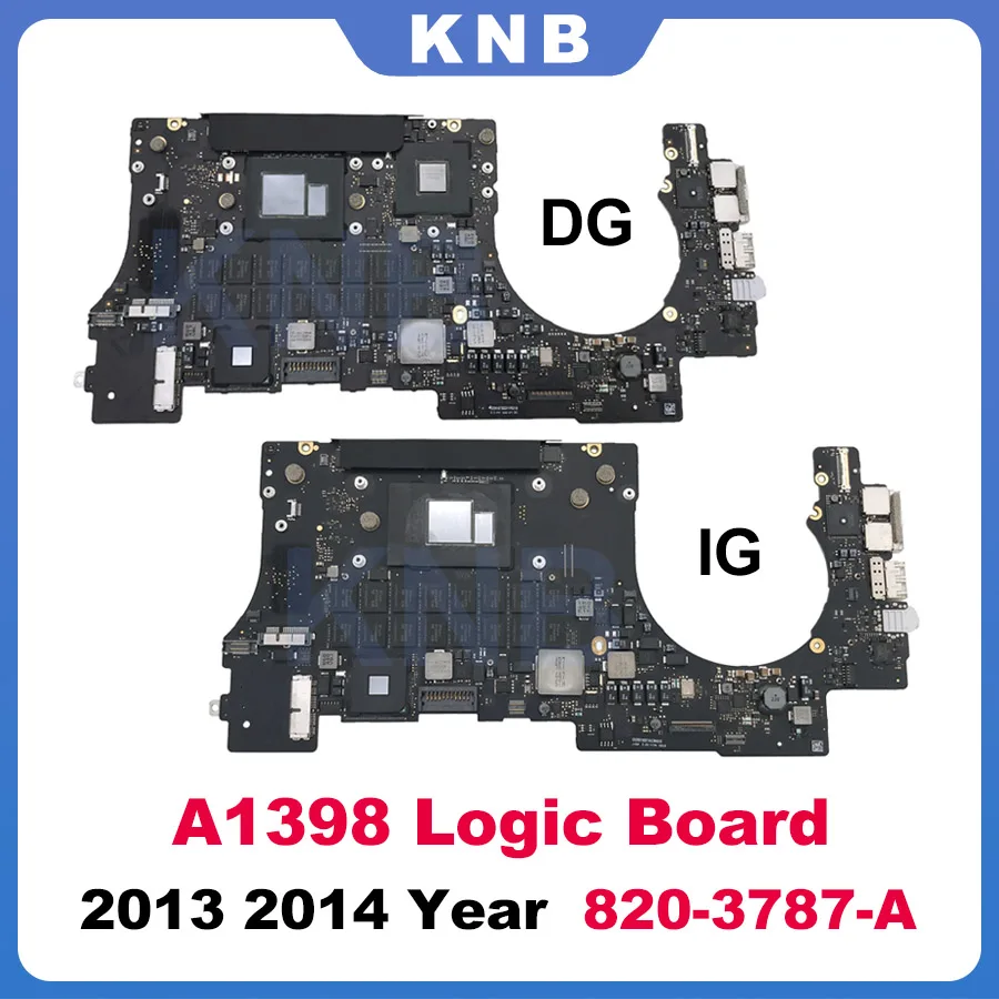 Full Tested Motherboard 820-3787-A For MacBook Pro 15" A1398 Logic Board Late 2013 2014 Year | Компьютеры и офис