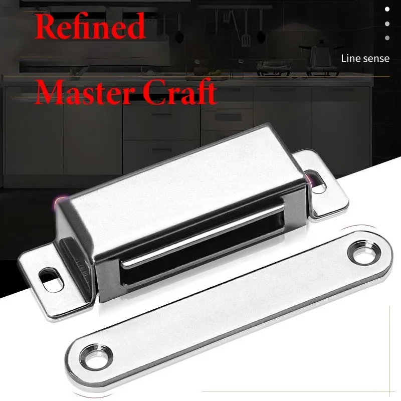 Cabinet Door Magnetic Suction Wardrobe Door Suction Strong Magnetic Touch Beads Cabinet Buckle Magnet Magnetic Cabinet Catches,Magnetic Cabinet Latches,Cabinet Door Latch,Closet Buckles