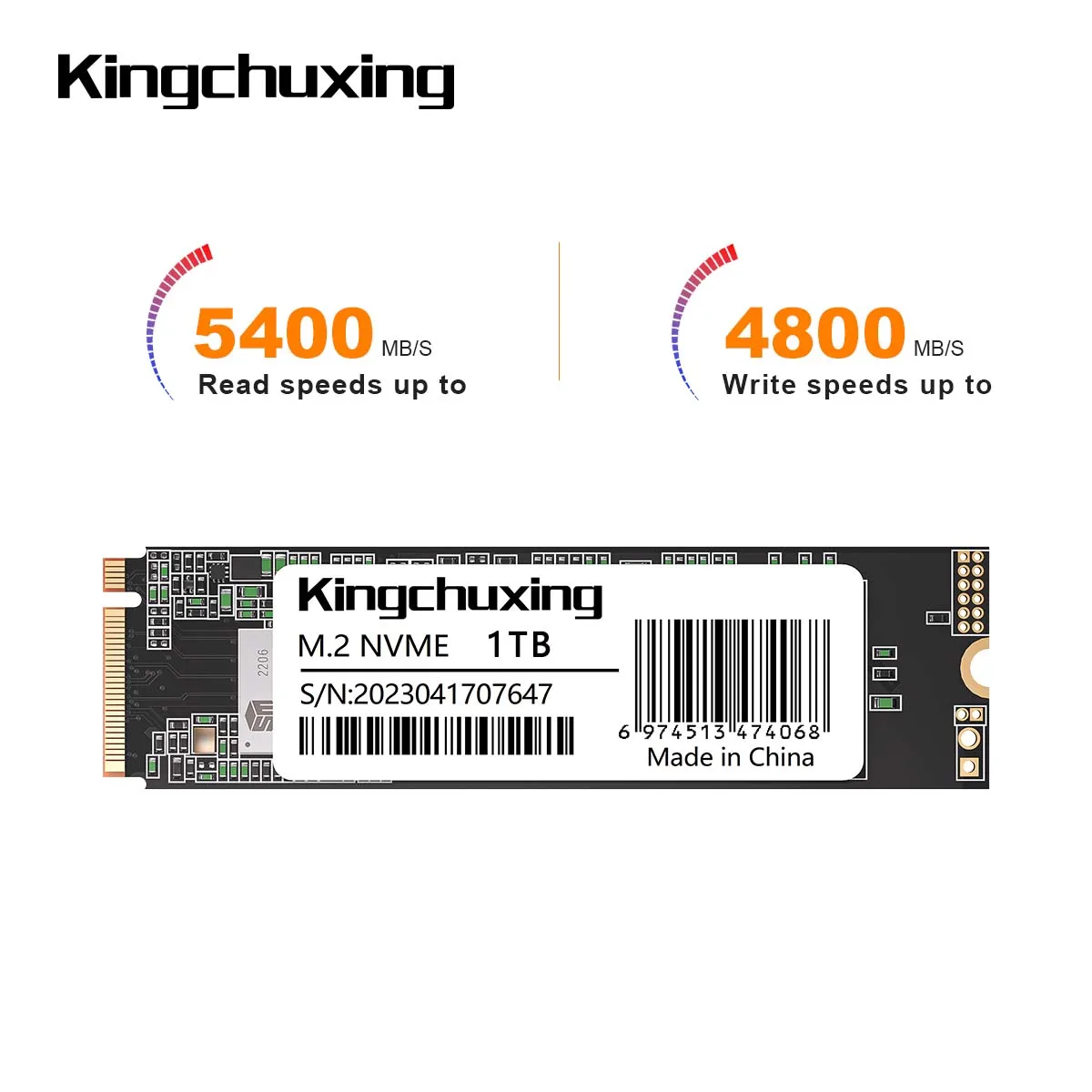 Kingchuxing M.2 Pcie 4.0 Ssd Nvme M2 Hard Drive Ssd M2 Nvme 5000Mbs 1Tb Ssd Drive Per Laptop Steam Deck Ssd44511