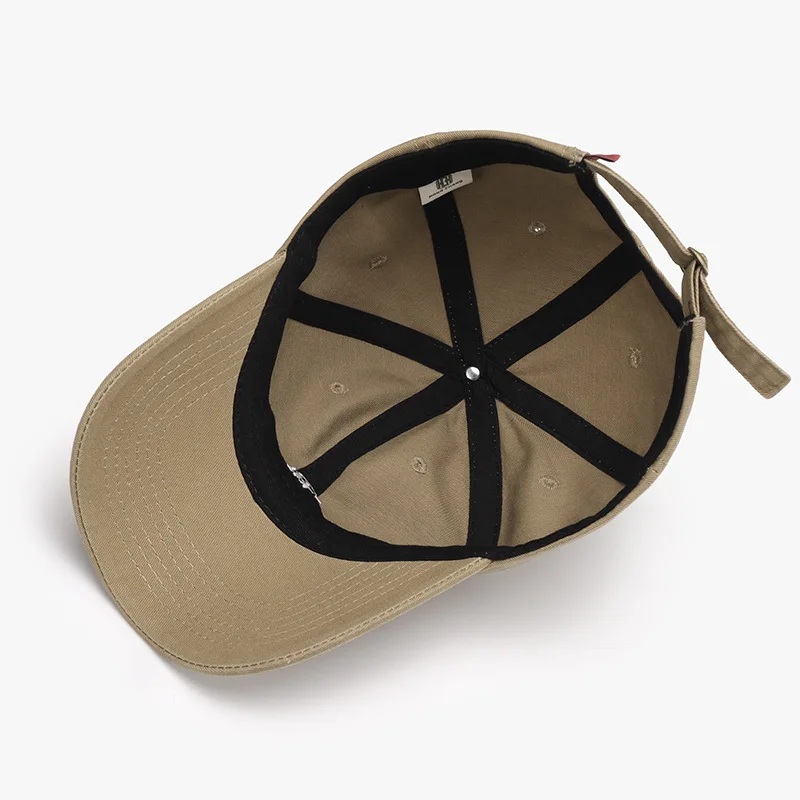 Outdoor Sun Protection Leisure Letters Embroidery Male Female Baseball Cap Fashion All-Matching Washed Trendy Breathable visors 4